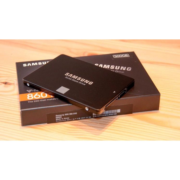 Ổ cứng SSD Samsung 860 Evo 500Gb, 1TB new nguyên seal bảo hành 5 năm