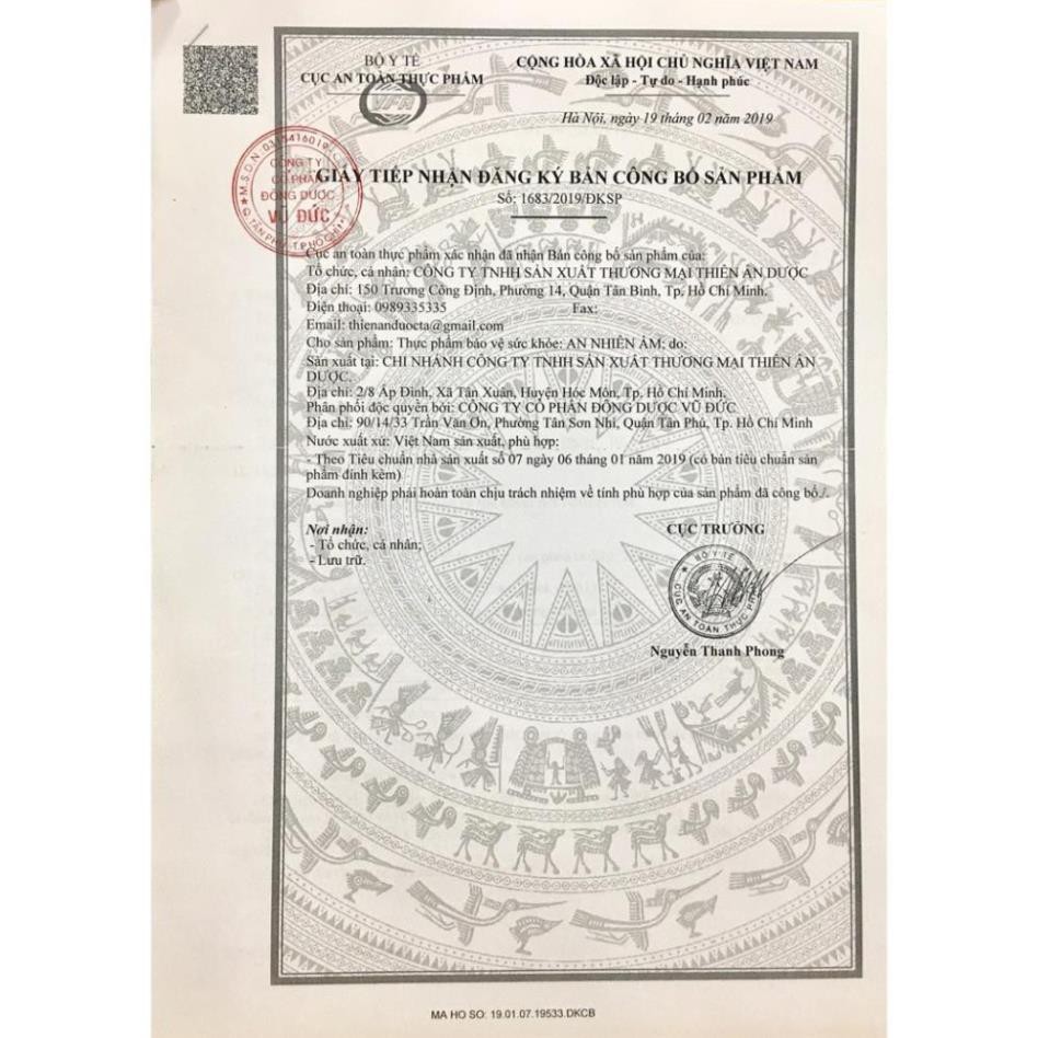 AN NHIÊN ẨM: Giảm Gan Nhiễn Mỡ, Máu Nhiễm Mỡ, Men Gan Cao, Guot, Thải Độc, Đông Dược Vũ Đức. | BigBuy360 - bigbuy360.vn