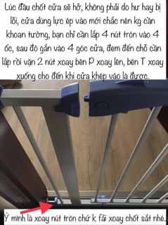 Thanh chắn cửa, chắn cầu thang, thanh nối