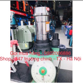 Bơm tõm - thả chìm hút bùn 1500w