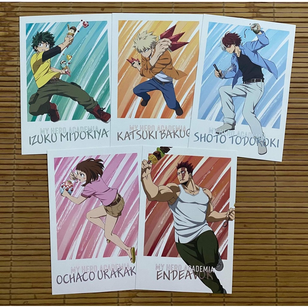 Postcard/card My hero academia