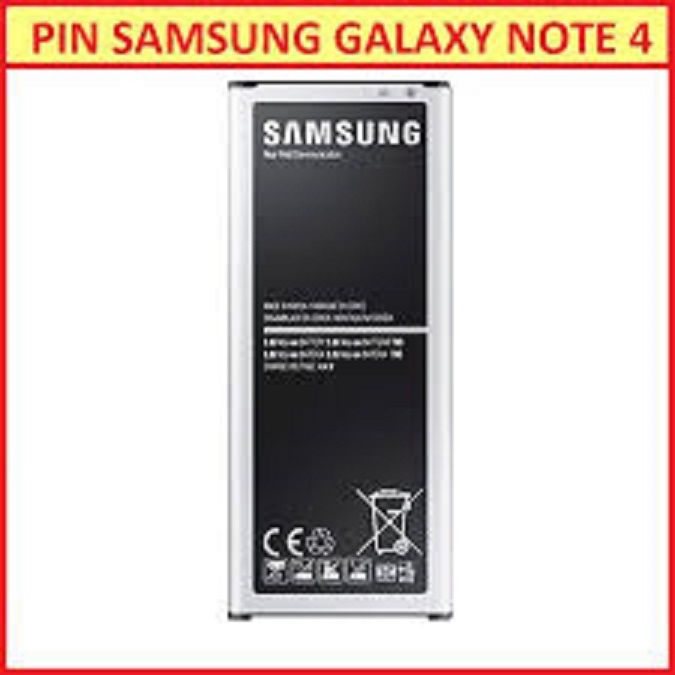 Pin thay thế cho điện thoại Samsung Galaxy Note 4 1sim zin Chính Hãng - Bảo hành 12 tháng