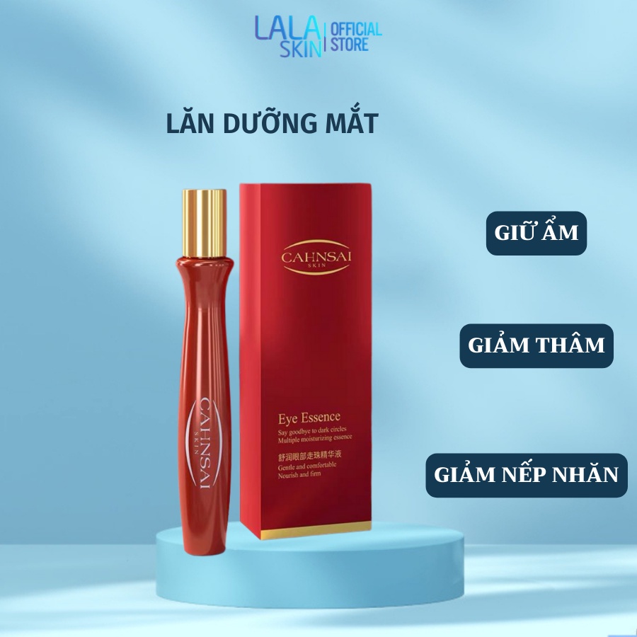 [Giá hủy diệt] Lăn dưỡng mắt giàu COLLAGEN, TINH CHẤT ỐC SÊN VÀ VÀNG 24  giúp dưỡng ẩm, xóa quầng thâm