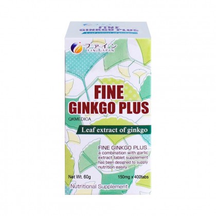 Fine Ginkgo Plus 400 Viên - Viên Uống Bổ Não Tăng Cường Trí Nhớ Từ Nhật Bản