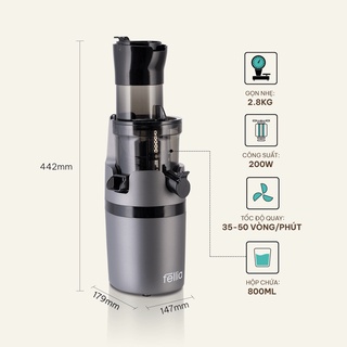 Máy ép chậm Fellia S268 (200W)