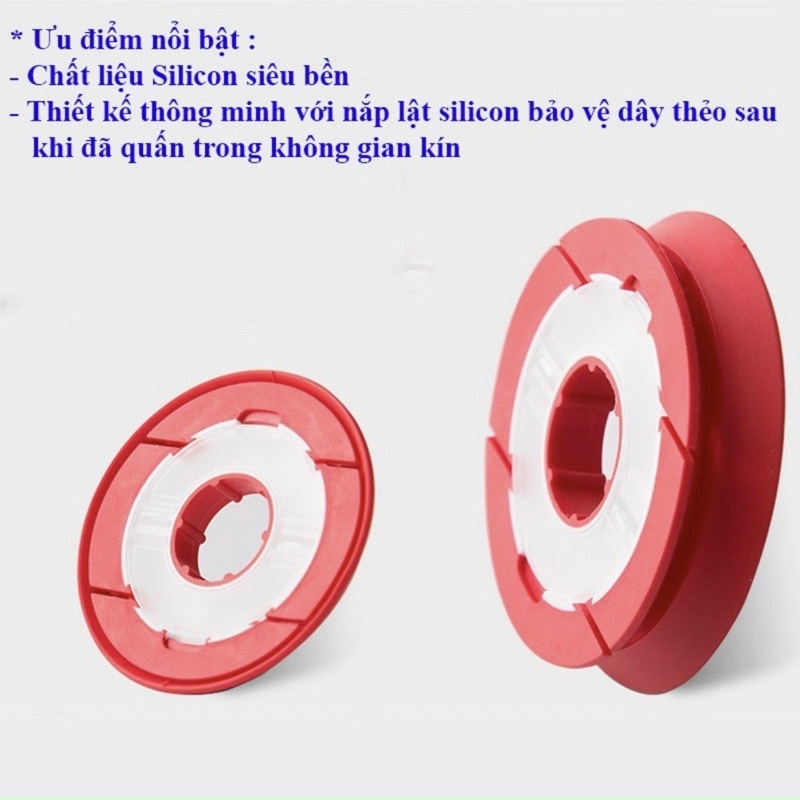 trục Silicon bảo vệ dây trục câu đài tuyệt đối