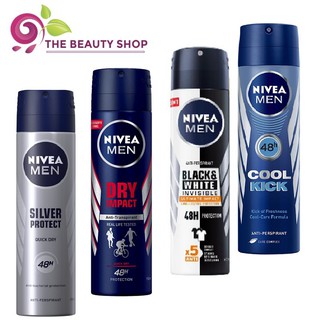 Xịt Khử Mùi Nivea Men 48h 150ml