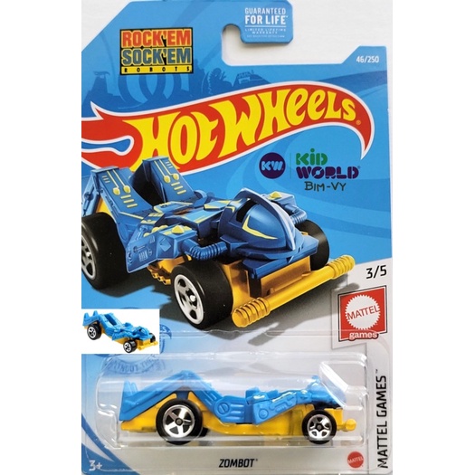 Xe mô hình Hot Wheels basic Zombot GTB51, 40K.