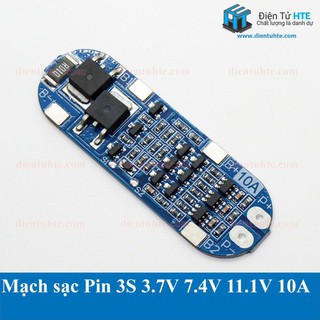 Mạch sạc Pin Lithium Ion 3S 3.7V 7.2V 11.1V 10A