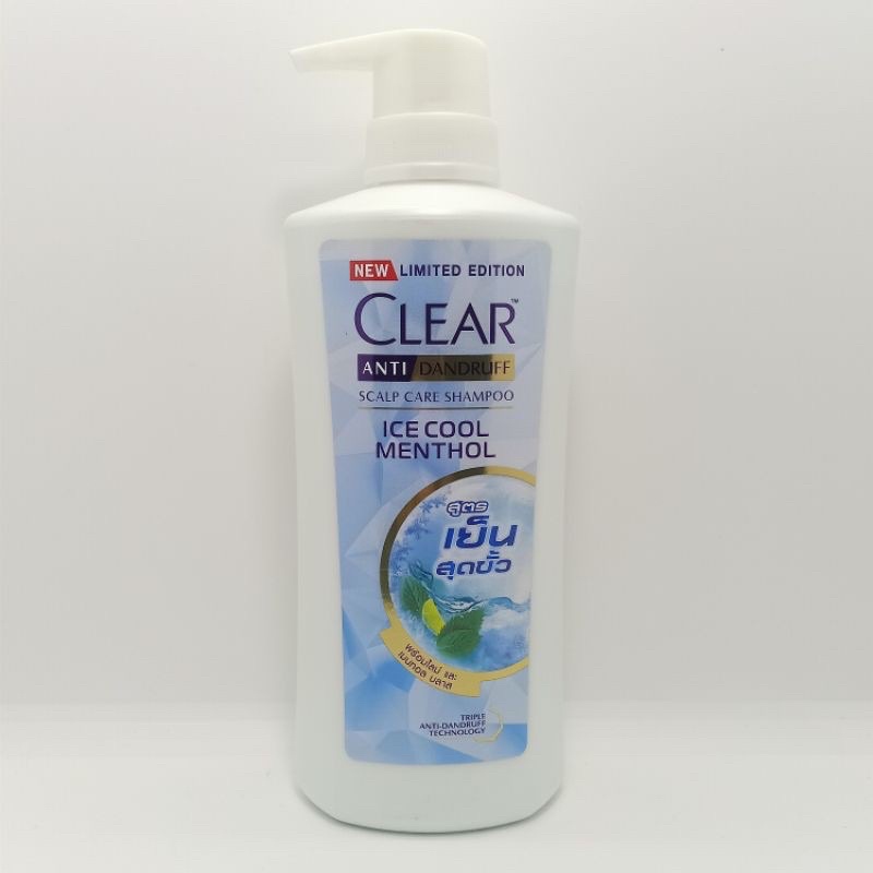 Dầu Gội Clear Men/ Bạc Hà &amp; Hoa Anh Đào Thái Lan