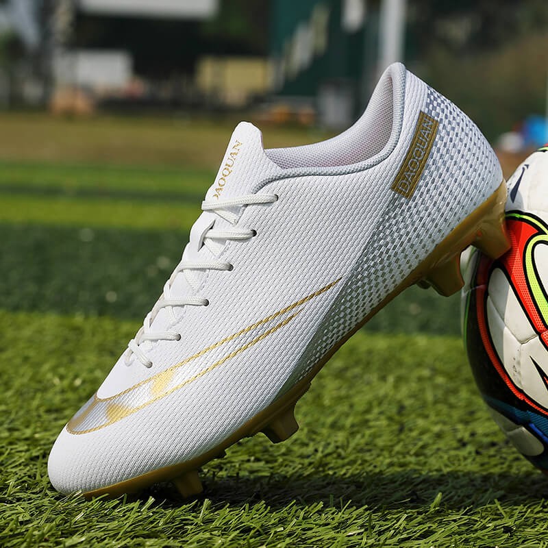 rẻ nhất！！！ Giày bóng đá Futsal nam nữ trẻ em size 36-44 chất lượng cao FG Football Boots Outdoor Soccer Shoes