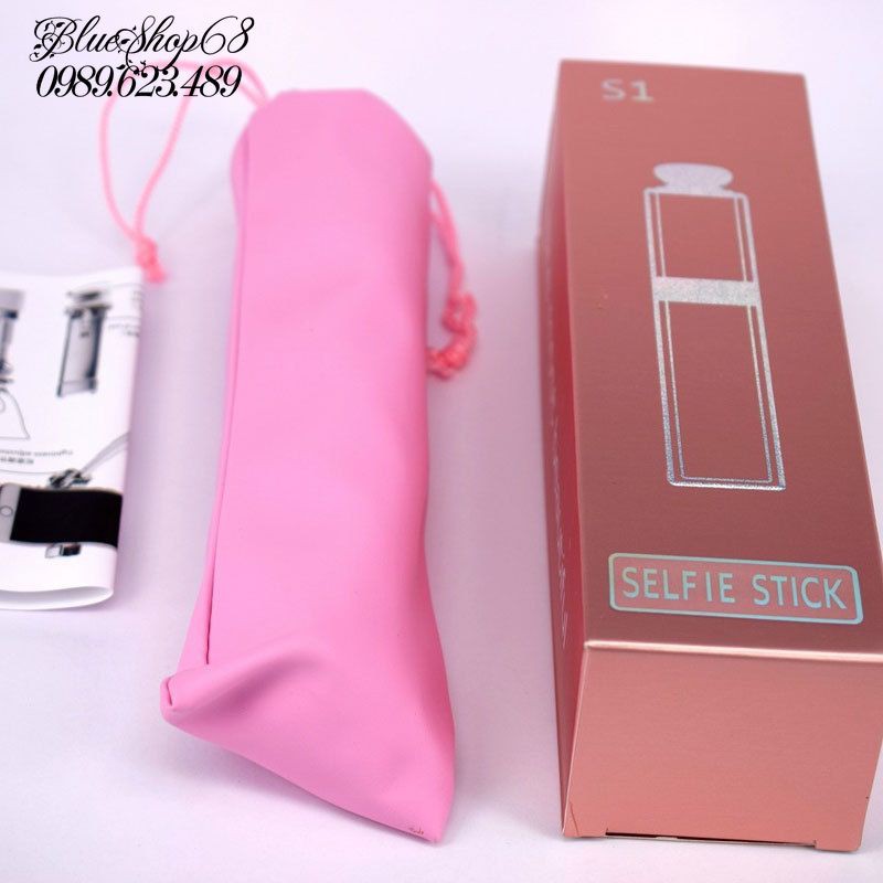 Gậy tự sướng cao cấp sang chảnh hình thỏi son nhiều màu + tặng túi đựng đẹp Lip Selfie mini giá tốt