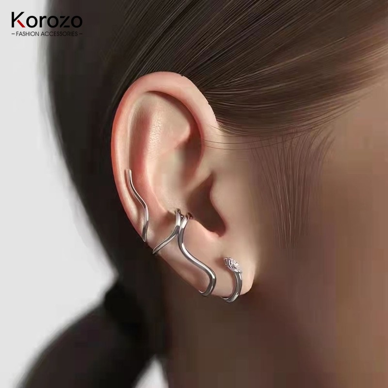 Khuyên Tai Hình Con Rắn Phong Cách Hàn Quốc Dành Cho Nam Và Nữ