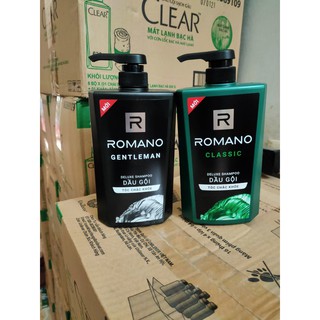 Dầu gội Romano hương nước hoa 650g