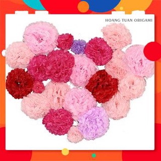 Giấy tissue handmade, giấy lụa làm hoa