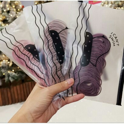 Sét 100 dây buộc tóc
