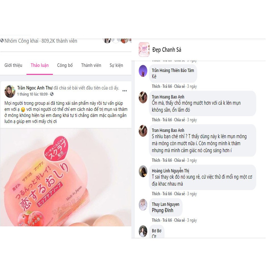 [Chính Hãng] Xà Phòng chống Thâm Mông Pelican For Back 80g Trái Đào (Nhật Bản) + Tặng 1 Mask | BigBuy360 - bigbuy360.vn