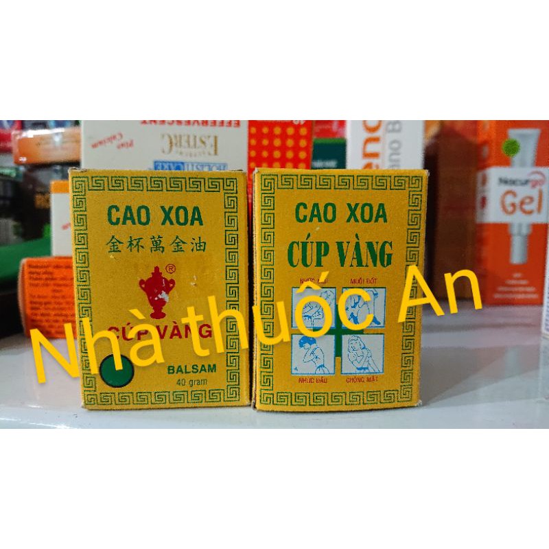 Cao xoa cúp vàng 40gr