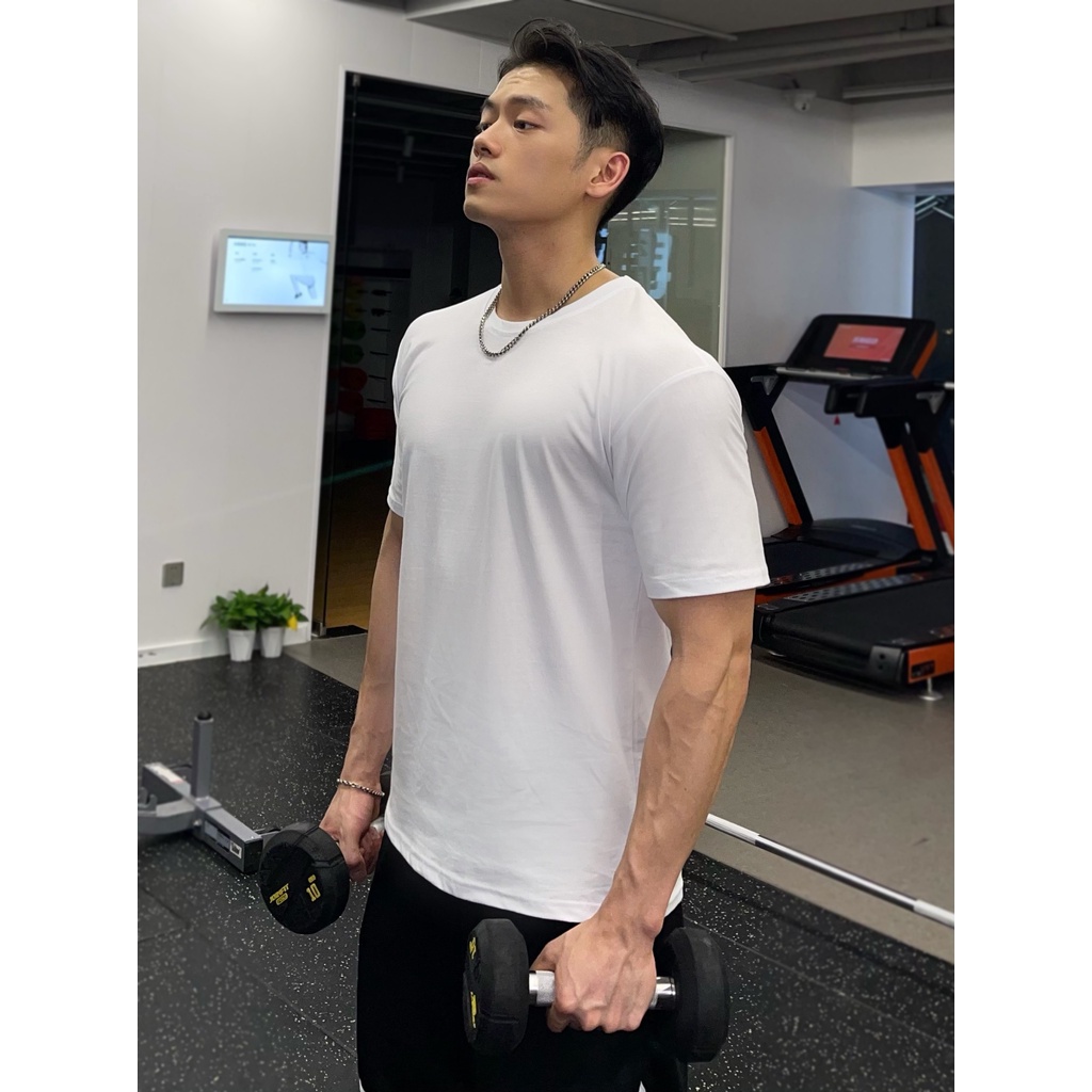 Áo Trơn BASSIC Chất Cotton Nhập Khẩu Form Lỡ Nam Nữ Cotton Co Dãn Thoải Mái Thấm Hút Năng Động Style Hàn Quốc Garemstore