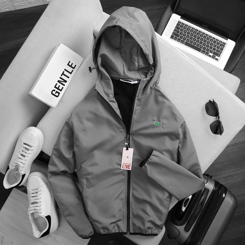 Áo khoác gió có mũ 2 lớp nhiều mẫu AKG2K1