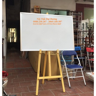 Giá đỡ bảng cao 1m7 + Bảng fooc trắng 1m2x0,8 (GV17+BF1208) - Giá kẹp bảng dạy học tại nhà di động gấp gọn nhẹ nhàng