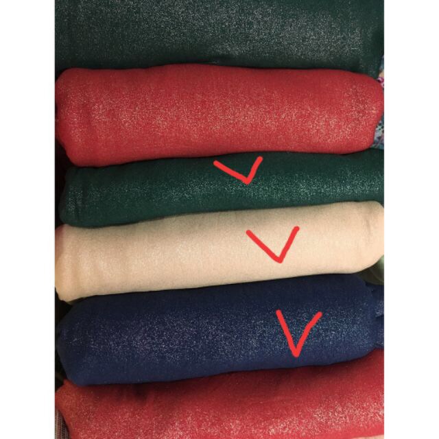 Vải thun cotton ánh nhủ ( đơn trả khách)
