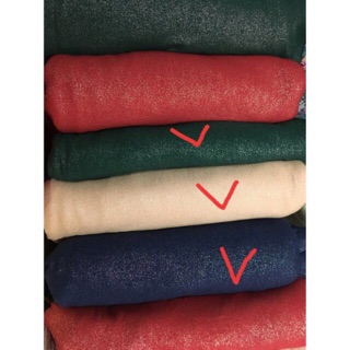 Vải thun cotton ánh nhủ ( đơn trả khách)