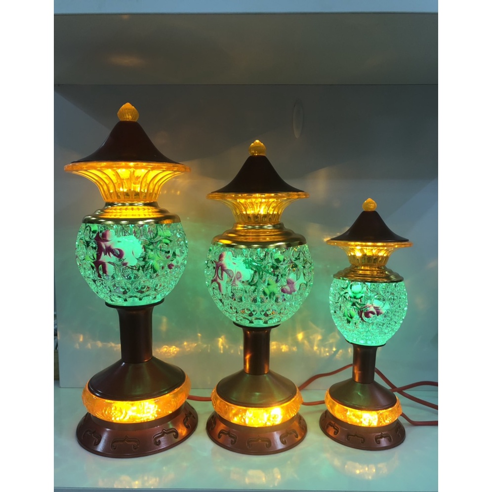 BỘ 2 CÁI ĐÈN LED TRANG TRÍ BAN THỜ