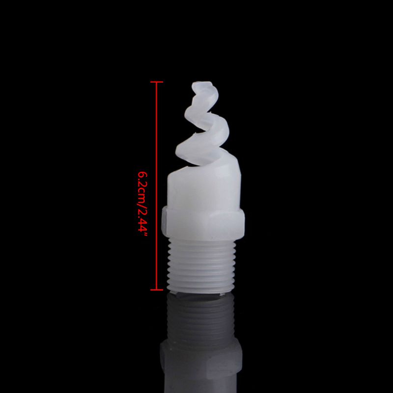 ✿ Bộ 5 Đầu Phun Nước Nhựa PP 1 / 4 &quot;3 / 8&quot; 1 / 2 &quot;3 / 4&quot;