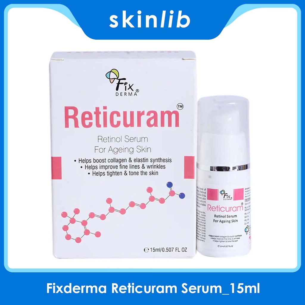 ✅[Chính Hãng Fixderma] Retinol trẻ hóa làn da, phù hợp cả da nhạy cảm Fixderma Reticuram Serum_15ml