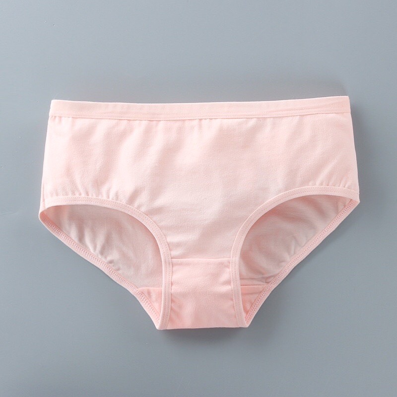 Quần chip bé gái cotton kháng khuẩn ngừa viêm nhiễm quần lót cho bé gái 7 10 18 tuổi dáng tam giác 001