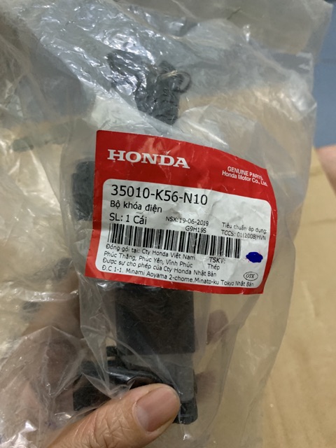 Khoá máy Winner Zin hãng Honda