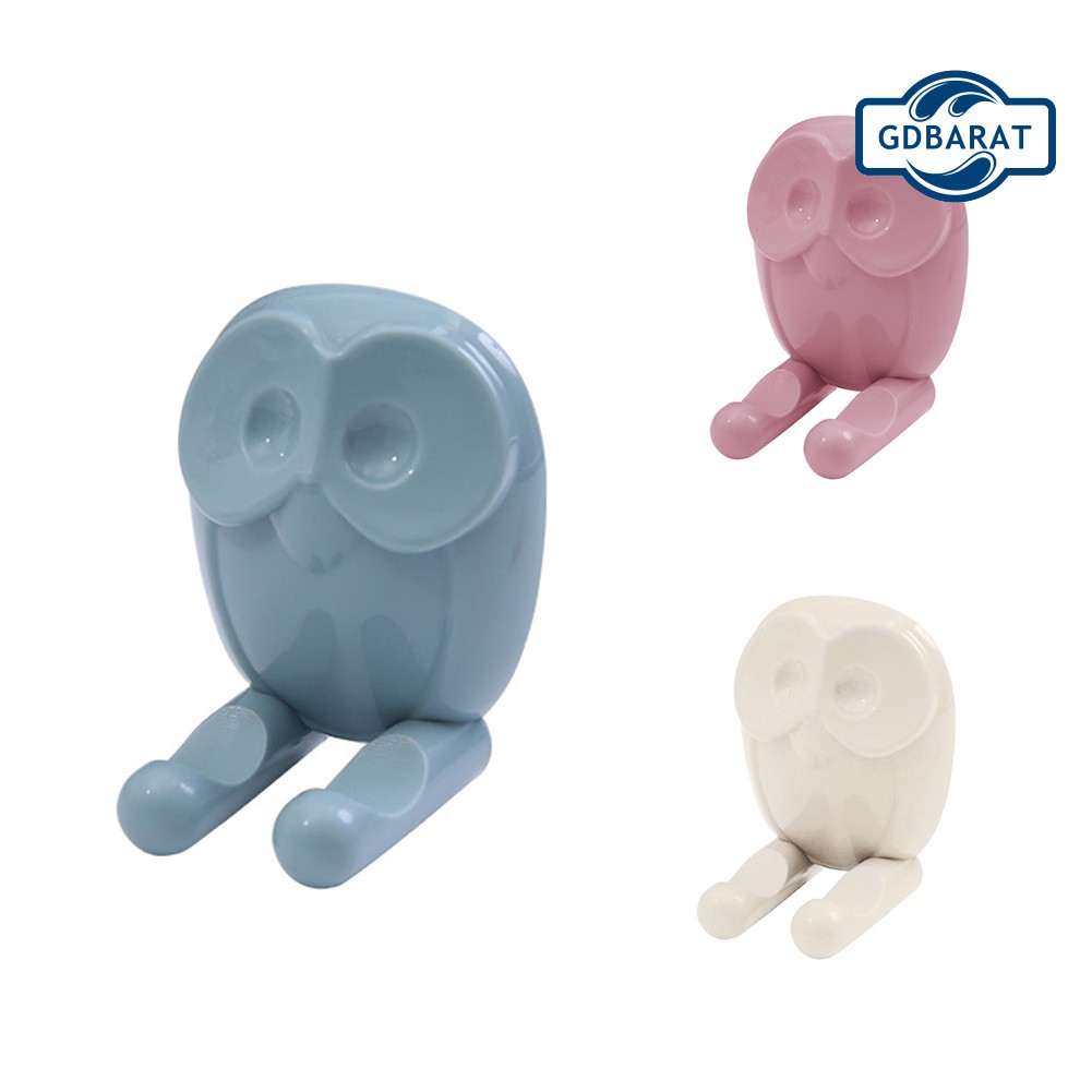 Giá Treo Bàn Chải Đánh Răng Dán Tường Thiết Kế Hình Con Cú Độc Đáo Tiện Dụng