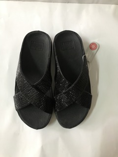 Dép Fitflop quai chéo hạt đá