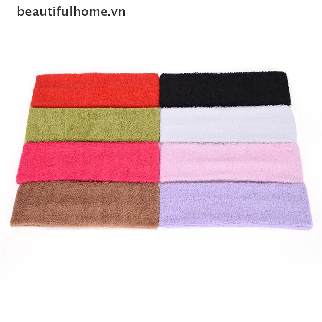 Băng Đô Thể Thao Vải cotton Thấm Hút Mồ Hôi Thời Trang