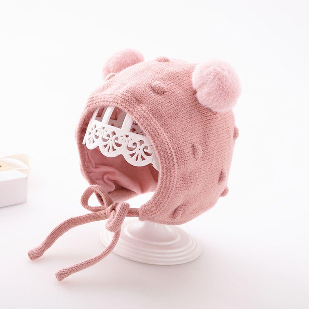 SUSANS Mũ Len Che Tai Giữ Ấm Mùa Đông Cho Bé