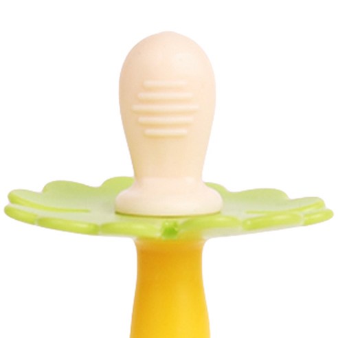 Gặm nướu silicon hình bông hoa baby&I Hàn Quốc có hộp đựng tiện lợi