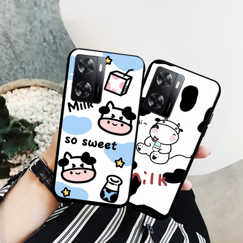 ỐP lưng Oppo A57 4G - Oppo A57 2022 bò sữa bắt trend cực đẹp giá rẻ