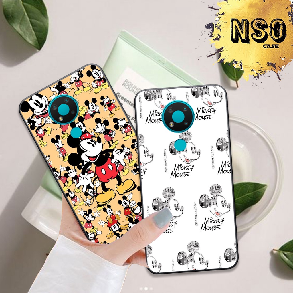 Ốp lưng Nokia 3.4 in hình chuột mickey siêu chất đẹp