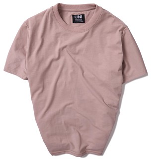 Áo thun Uni trơn màu đen cotton