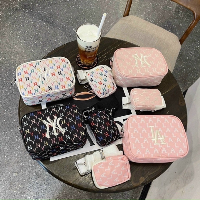 Túi Đeo Chéo Nam Nữ Unisex, Set 2 Túi Đeo Chéo Dáng Thể Thao