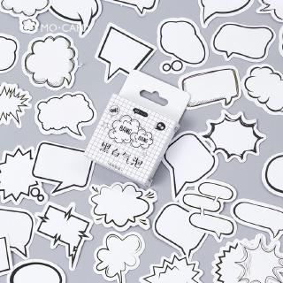 Bộ 45 miếng dán trang trí hình độc đáo sáng tạo