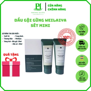 Dầu Gội Gừng Weilaiya ( Mini test ) [ CHÍNH - HÃNG ]