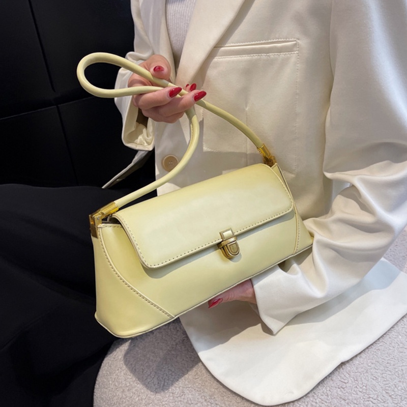 IELGY Túi Đeo Vai Kết Cấu Đơn Giản Đường Phố Cho Nữ