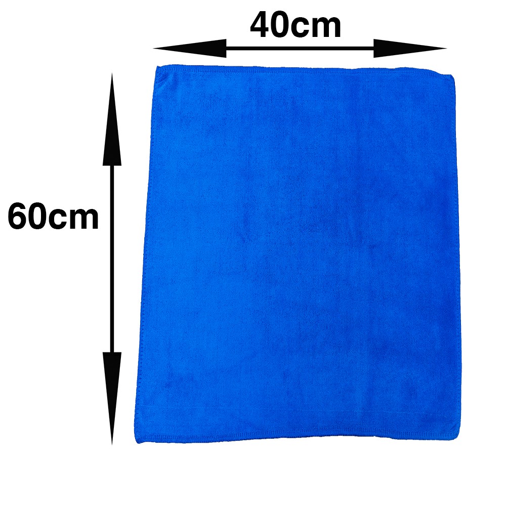 Khăn lau đa năng/ lau xe ô tô, xe máy sợi Microfiber (Kích thước: 40x60)