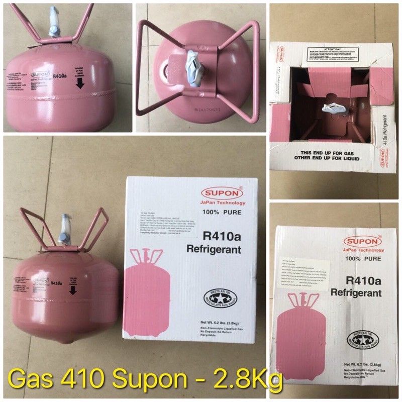MÔI CHẤT LẠNH ĐIỀU HOÀ R410a bình 2,8kg[ Free ship]