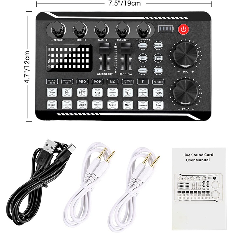 Bảng Mạch Tạo Hiệu Ứng Giọng Nói F998 Cho Micro Karaoke
