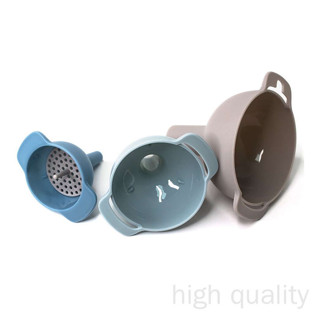 Bộ Phễu + Bộ Lọc Đong Dầu Và Chất Lỏng Đa Chức Năng 4 Trong 1 Miệng Rộng Chất Liệu Nhựa Thích Hợp Cho Bếp Hộ Gia Đình
