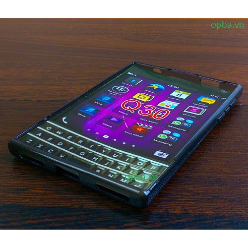 [Mã ELFLASH5 giảm 20K đơn 50K] Ốp Lưng IONE Blackberry Passport Silicon Nâu