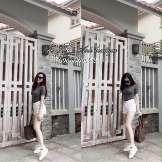 Áo phông Body cổ tròn